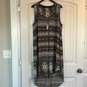 ONE WORLD Tank Dress size 1X